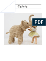 Patron Elefante A Crochet