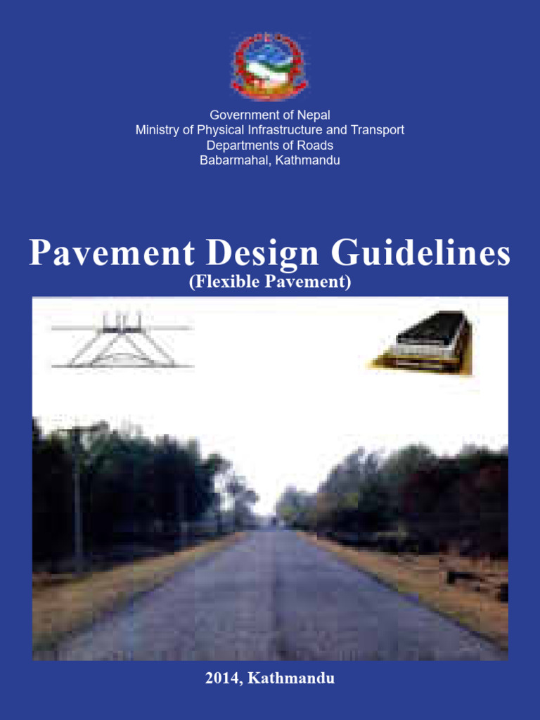 Flexible Pavement Design Guidelines Nepal | PDF | Road Surface ...