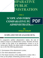 Unit 3 - Scope and Forms of Cpa