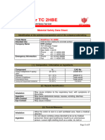 MSDS - ShaliFloor TC 2HBE