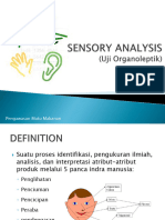 Sensory Analysis - PMM