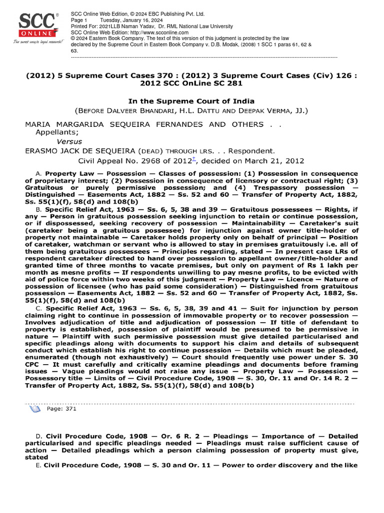 Maria Judgment | Download Free PDF | Separation Of Powers | United ...