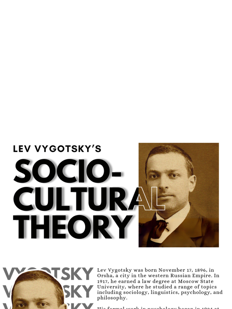 Vygotsky's Sociocultural Theory | Download Free PDF | Psychology | Learning