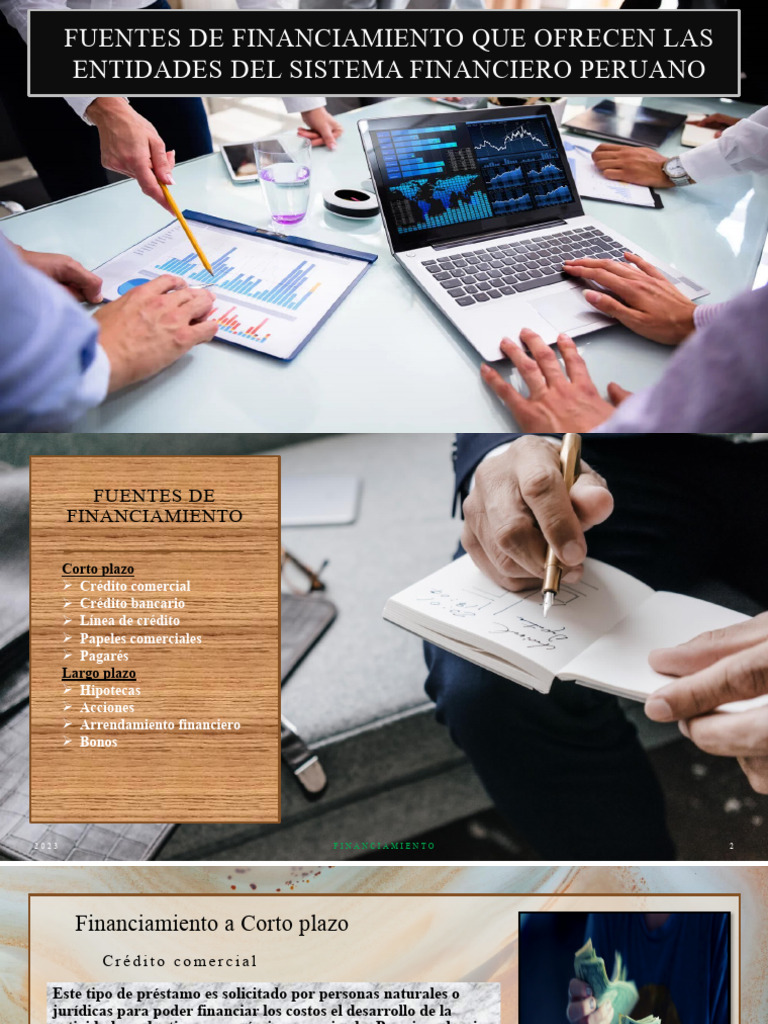 Fuentes de Financiamiento | Descargar gratis PDF | Bancos | Dinero