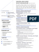 Purple Grey Clean UI Copy Editor CV