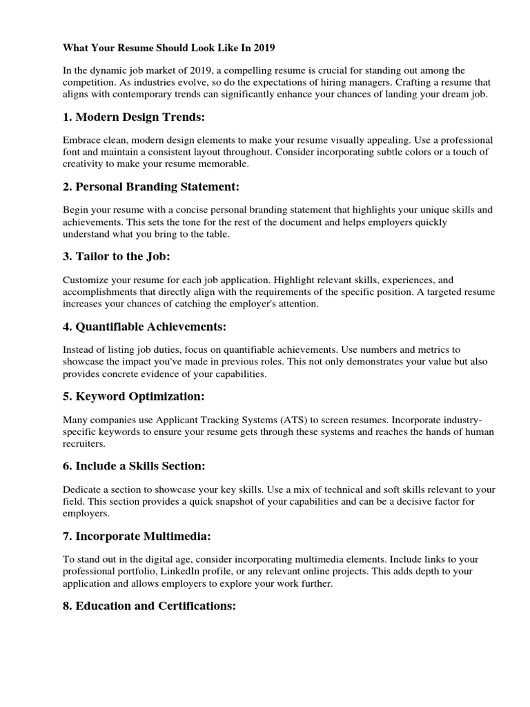 What Your Resume Should Look Like - 1719724411