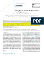 ActaMater2015!87!1Sample Size and Preparation Effects On The Tensile Ductility of Pd-Based Metallic Glass Nanwires