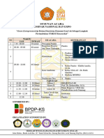 Susunan Acara Expo