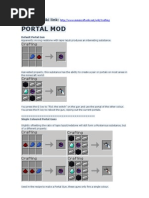 Portal Mod: Minecraft Wiki Link