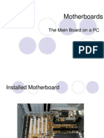 Motherboards: The Main Board On A PC