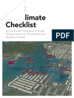 The Climate Checklist