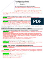 (Avec Ecritures en Rouge) Les Lignes D'exhortation Du Soir Des 21-Jours de Jeûne & Prière. SEMAINE 3