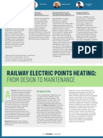 Railway Electric Points Heating Latest