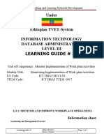 Monitoring ImplementationLO1