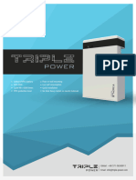 Triple Power LFP Battery Datasheet