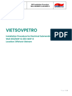 VSP - ESP Procedure - Well 802 - 803-MSP-8 - Rev01