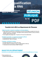 Presentation Reunion Publique RN6