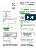 Soal Latihan PAI Semester 2