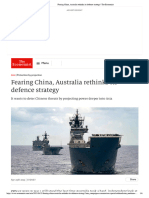 Fearing China, Australia Rethinks Its Defence Strategy - The Economist