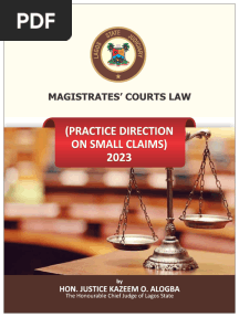 Revised Small Claims Court Practice Direction 2023