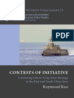 Countering China's Grayzone Strategy in The East and South China Seas