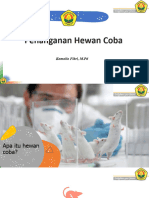 Penanganan Hewan Coba