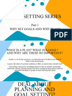Goal Setting Series - Pt1 What Is Planning-Goal Setting