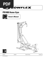 Bowflex PR1000 Manual PDF Shoulder Physical Fitness