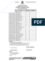 Jadwal Piket Pimpinan Dan WK - XLSX - KM, 2 - 11