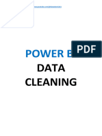 Data Cleaning in Power BI