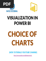 Choice of Charts Power BI