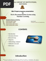 Mini Project Presentation