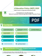 NEP2020 Comprehensive Study