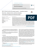 SDG 8 Decent Work and Economic Growth - A Gendered Ana - 2019 - World Developme