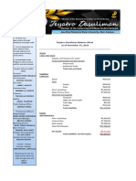 TD Financial Statement