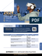 2024 Registration Timetable - Returning Durban - FAI