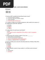 Entrance Exam 2023 To 2024