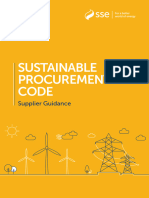 Sustainable Procurement Code Supplier Guidance