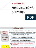 Chuong Vi. Chứng Minh, Bác Bỏ, NB
