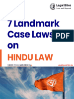 Hindu Law Judgements