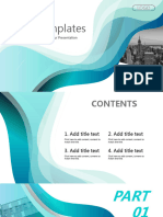 Gradient Curve Business PPT Templates