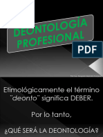 Deontología Profesional