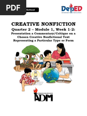 CreativeNonfiction_Q2 Module 1, Week 1-2