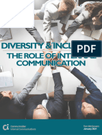 Diversity Inclusion and The Role of Internal Communication