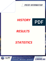 Statistiques Historiques en