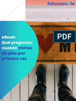 Ebook Que Preguntar Cuando Visitas Un Piso Por Primera Vez