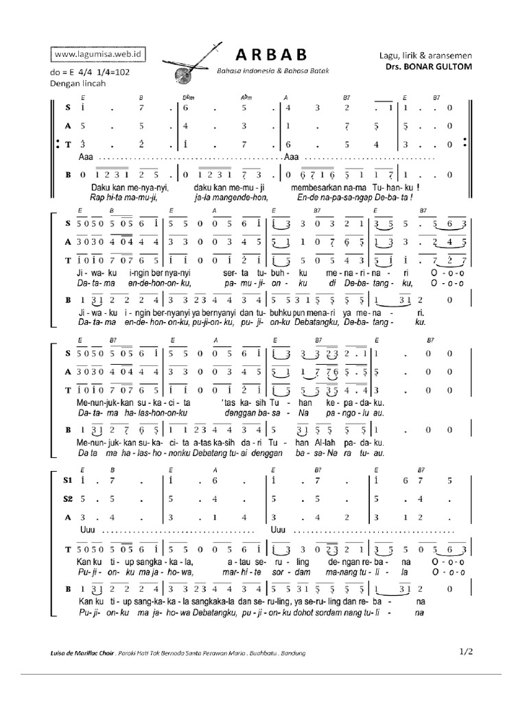 Arbab SATB | PDF