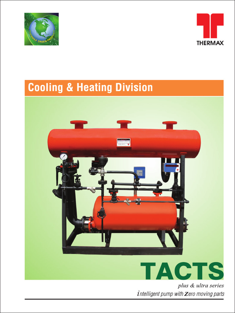 Thermax TACTS Condensate Recovery System | PDF | Water | Boiler