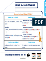 Leçon Ce2 Le Féminin Des Noms