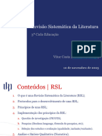 Workshop Revisão Sistemática Da Literatura